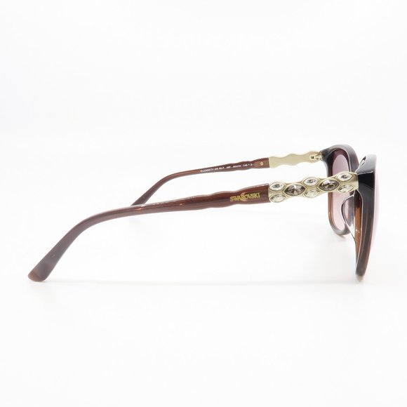 SW85-F 48F Swarovski Brown Gradient Sunglasses - Picture 4 of 8